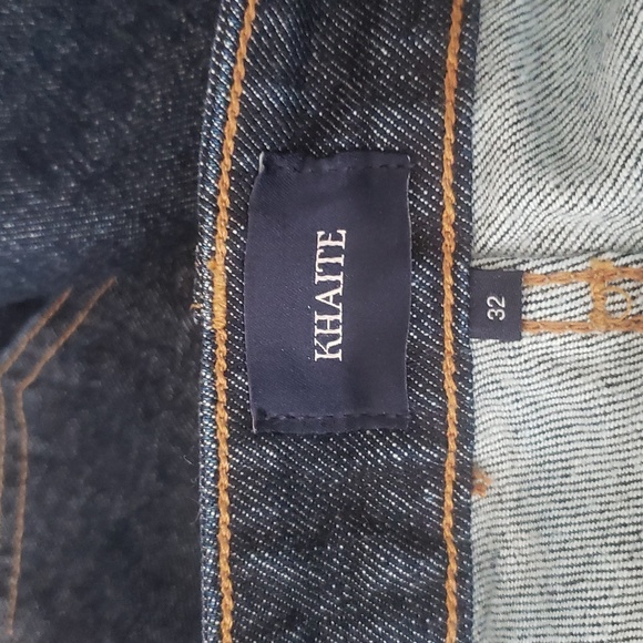 Khaite 32 Danielle Stretch Dark Blue Jeans - Picture 5 of 10